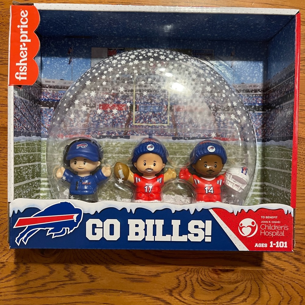 Buffalo Bills Fisher Price little people set